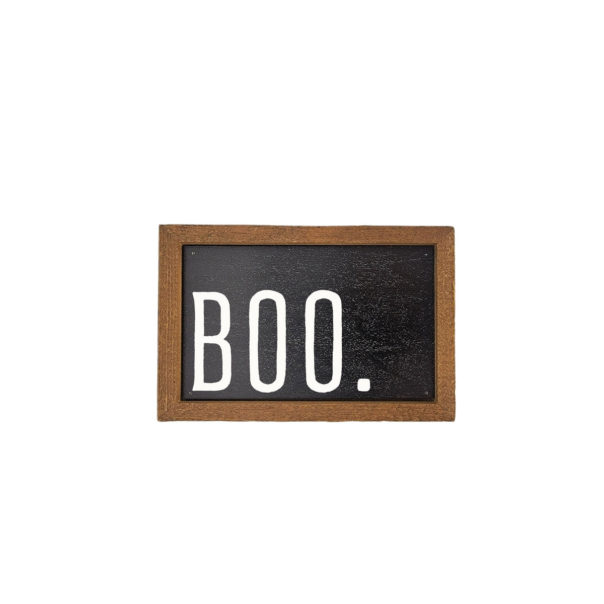 6X4 Home Accent Boo Halloween Decorations - AW074 - 2 Per Pack ($6.00 Ea. Sign)