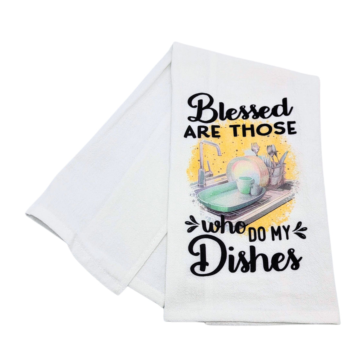 "Blessed are Those" Tea Towel (Pack Of 4- $4.95ea.) - CLT041
