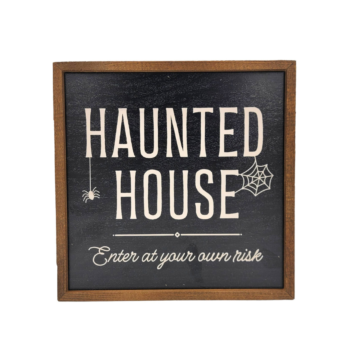 10x10 Haunted House Halloween Decorations - Fall Decor - CW073 - 2 Per Pack ($11.00 Per Sign)