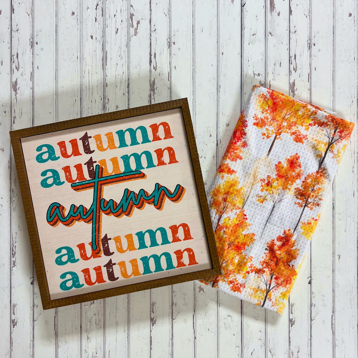 Fall Colors Trees (Pack Of 2 - $6.95 Ea. Towel) - WFL020