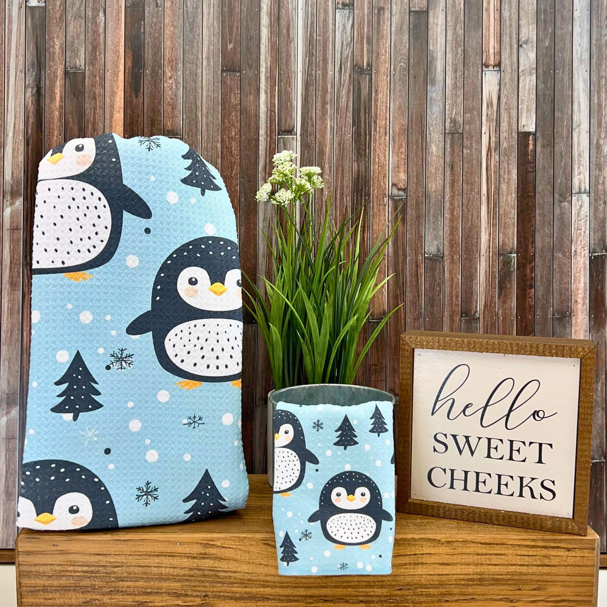 Let it Snow Pattern (Pack Of 2 - $6.95 Ea. Towel) - WFL061