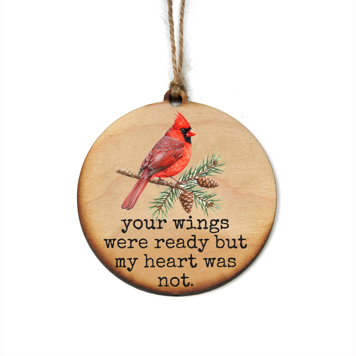 Your Wings Were Ready - WW172 - 6 Per Pack ( $2.95 Per Ornament)