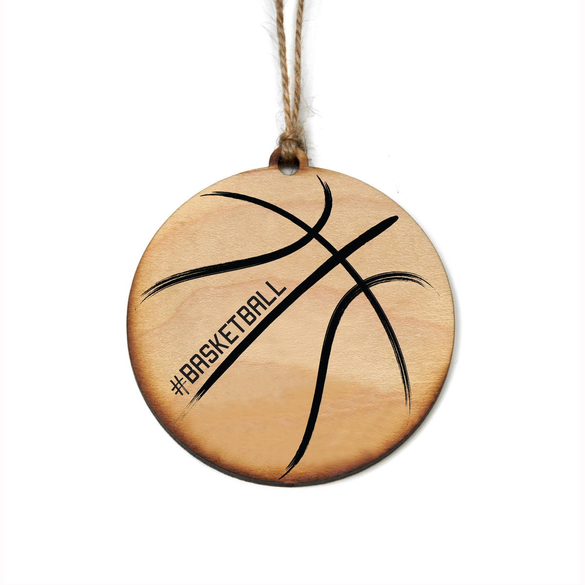 "Basketball" Christmas Ornament - WW039 - 6 Per Pack ( $2.95 Per Ornament)