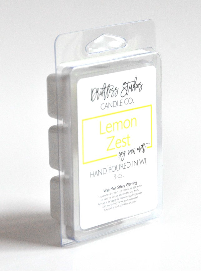 Lemon Zest Soy Wax Melts - 3oz.