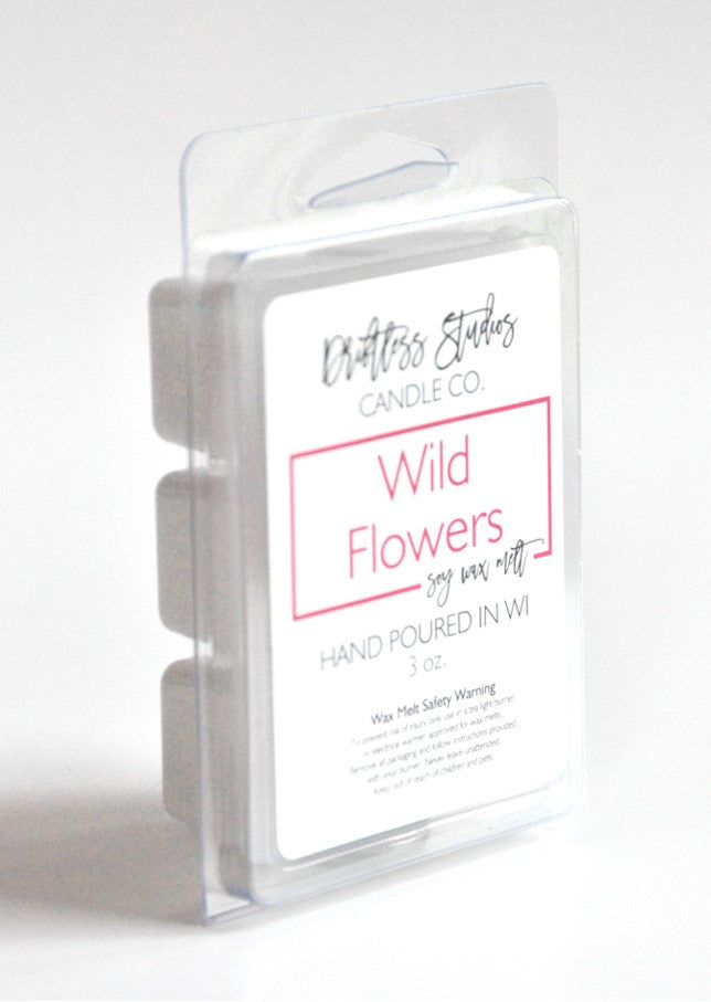 Wild Flowers Soy Wax Melts - 3oz.