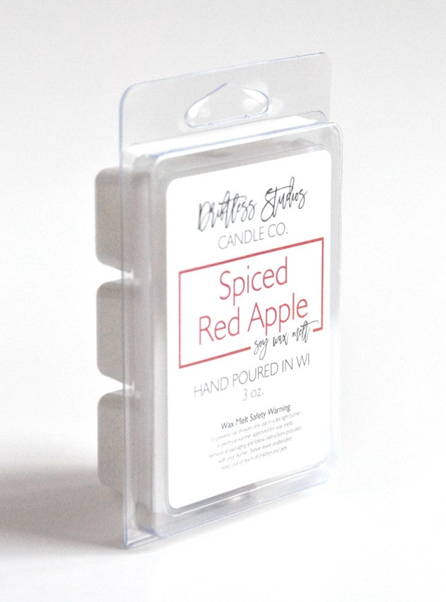 Spiced Red Apple Soy Wax Melts - 3oz.
