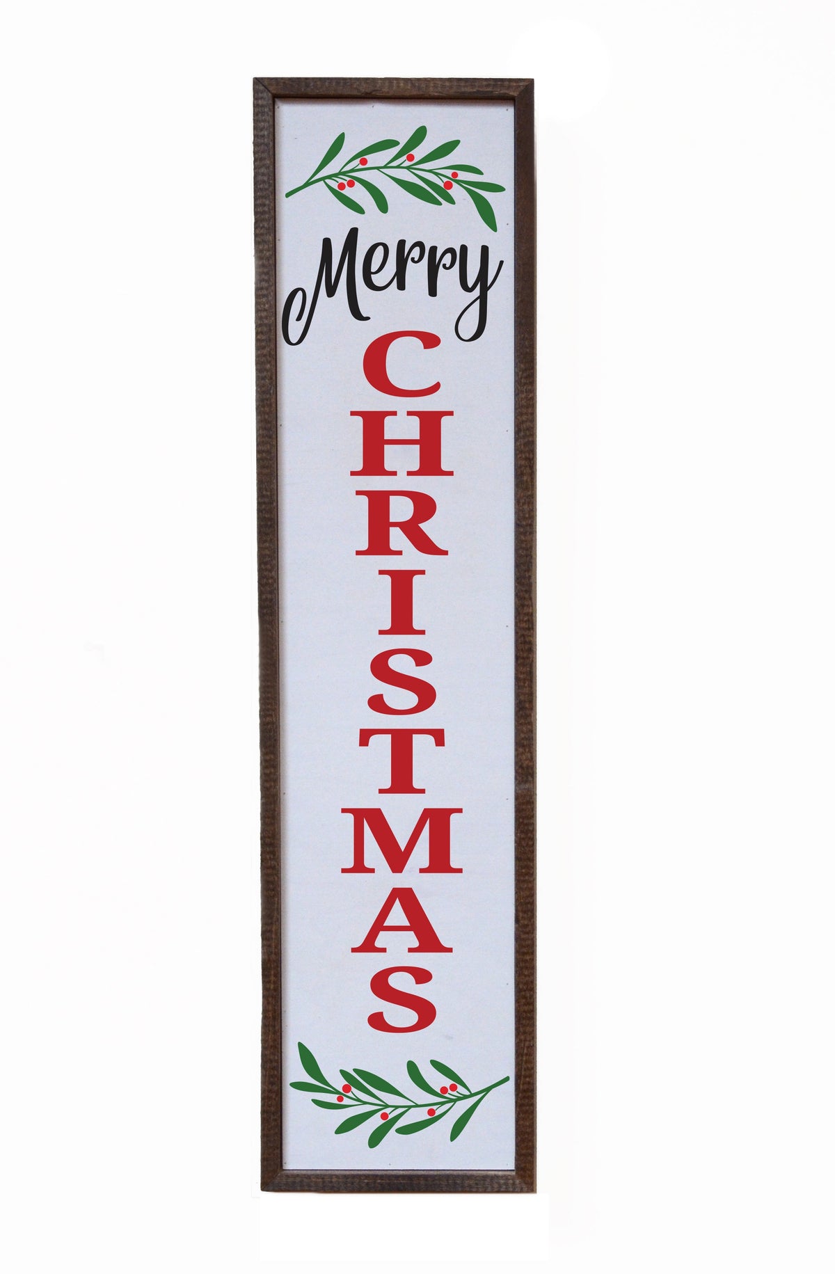 "Merry Christmas" 24x6 Sign - FW026 - 2 Per Pack ($14.00 Per Sign)