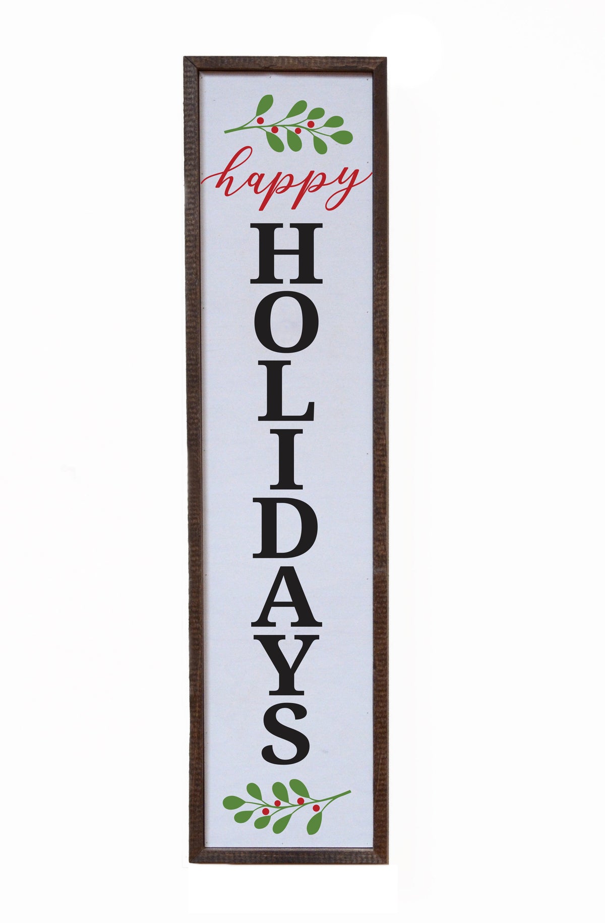 "Happy Holidays" 24x6 Sign - FW029 - 2 Per Pack ($14.00 Per Sign)