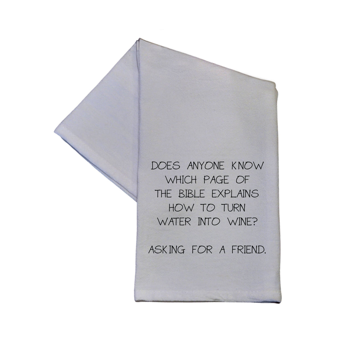 How to turn water into wine? TWL001 - Pack Of 4 Towels ($3.95 Per Towel)