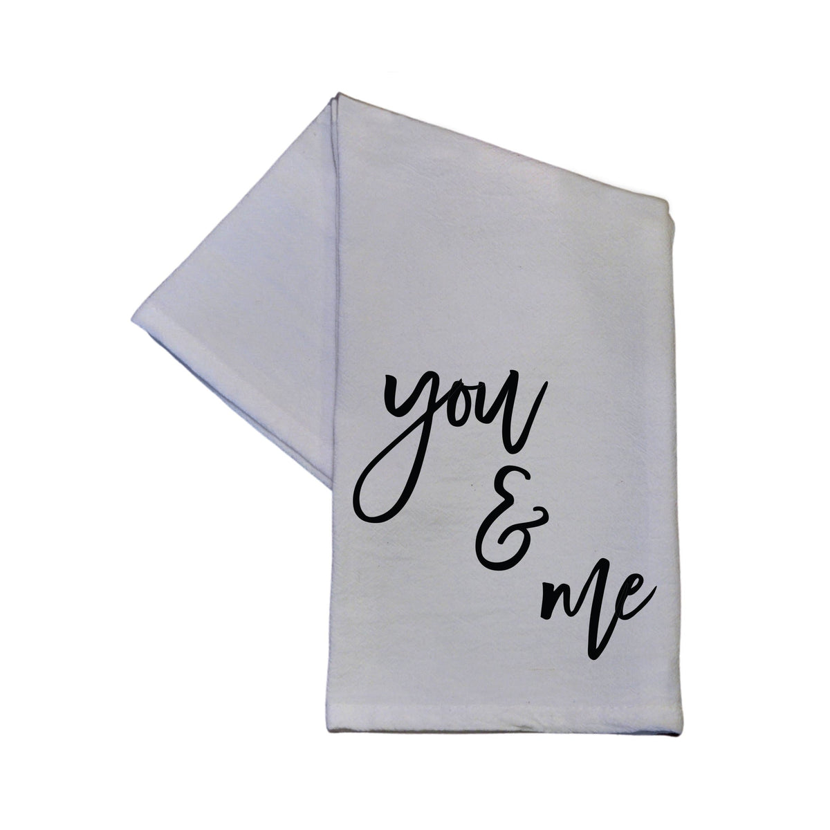 You & Me Tea Towel - TWL032 - Pack Of 4 Towels ($3.95 Per Towel)