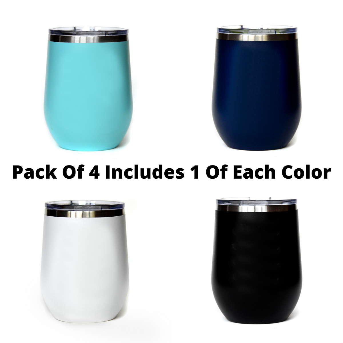 "Love You More" Tumbler Any Size (4 Tumblers Per Pack)