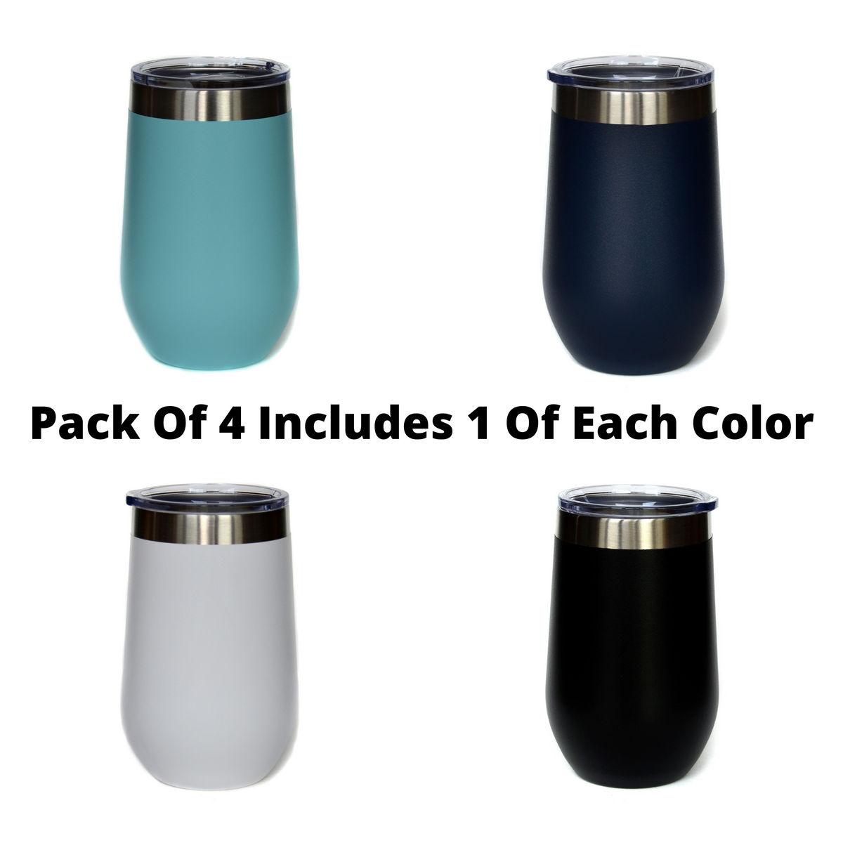 "Bad Influence" Tumbler Any Size (4 Tumblers Per Pack)