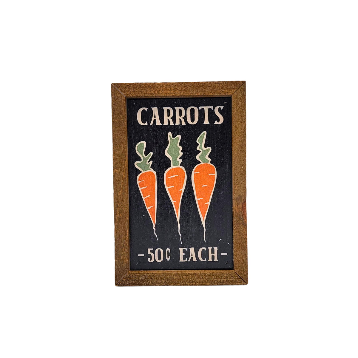 6X4 Small Sign - Carrots Easter Decor Spring Sign - AW089 - 2 Per Pack ($6.00 Ea. Sign)