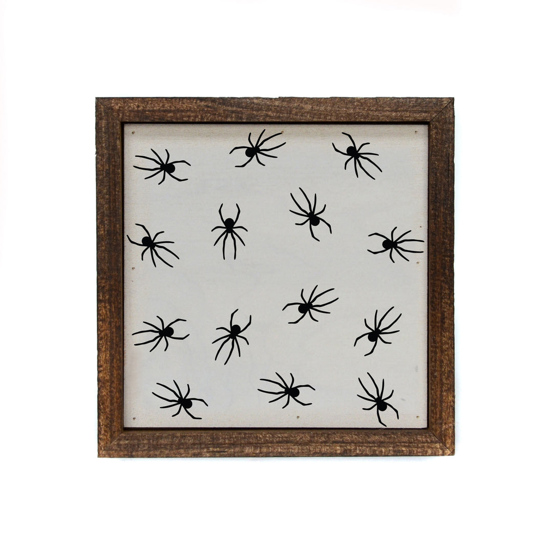 6x6 Spider Pattern - BW171 - Pack Of 2 ($6.75 Per Sign)