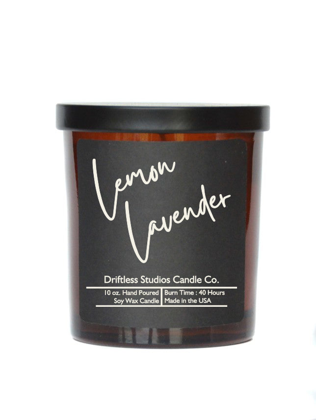 (Case Of 3 Candles) $8.95 Ea. - Lemon Lavender Soy Wax Candle