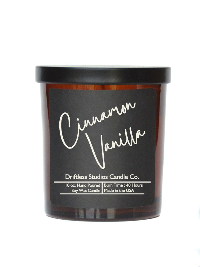 (Case Of 3 Candles) $8.95 Ea. - Cinnamon Vanilla Soy Wax Candle