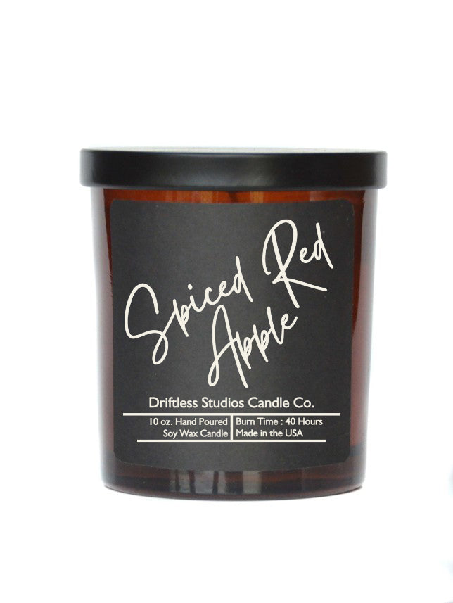 (Case Of 3 Candles) $8.95 Ea. - Spiced Red Apple Soy Wax Candle