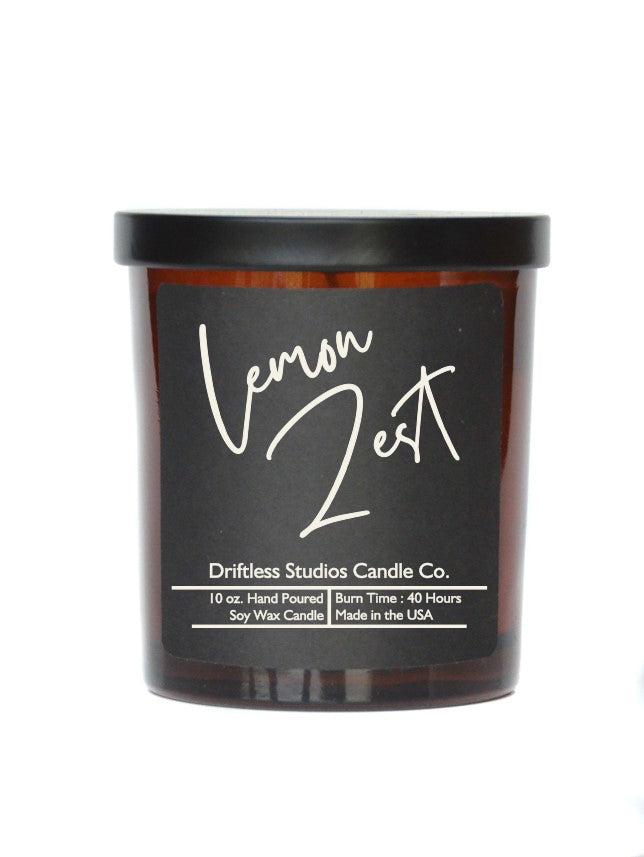 (Case Of 3 Candles) $8.95 Ea. - Lemon Zest Soy Wax Candle