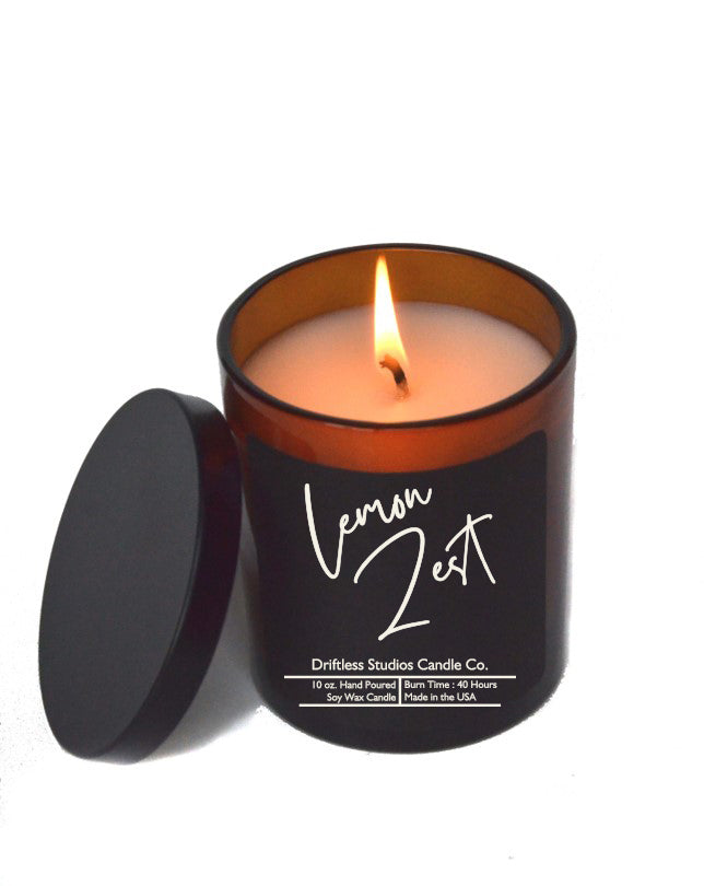 (Case Of 3 Candles) $8.95 Ea. - Lemon Zest Soy Wax Candle