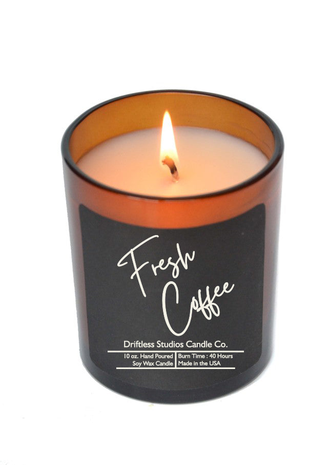 (Case Of 3 Candles) $8.95 Ea. - Fresh Coffee Soy Wax Candle