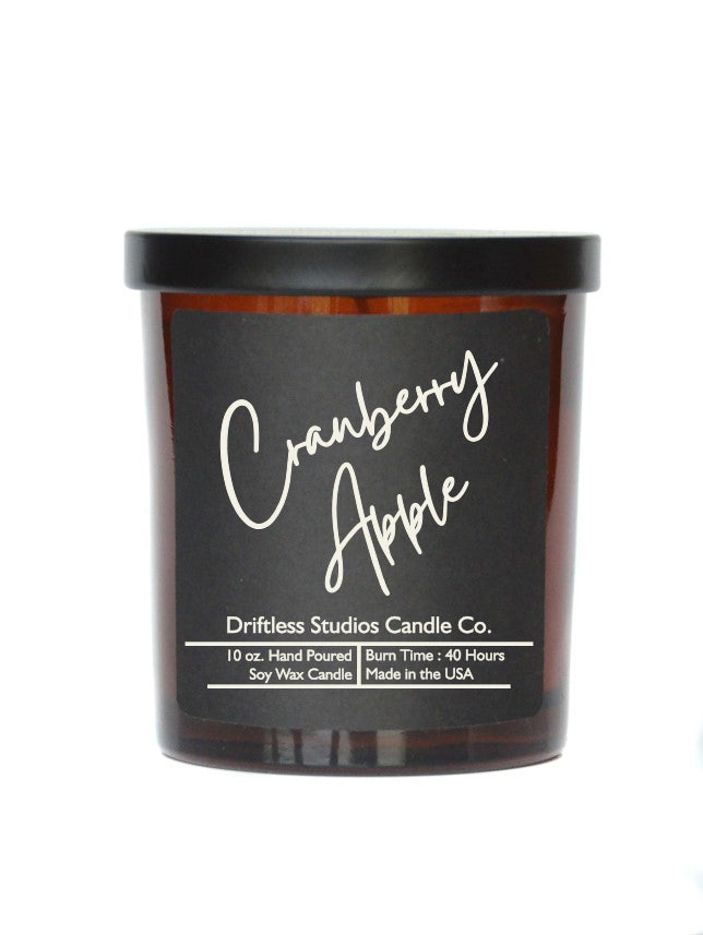 (Case Of 3 Candles) $8.95 Ea. - Cranberry Apple Soy Wax Candle