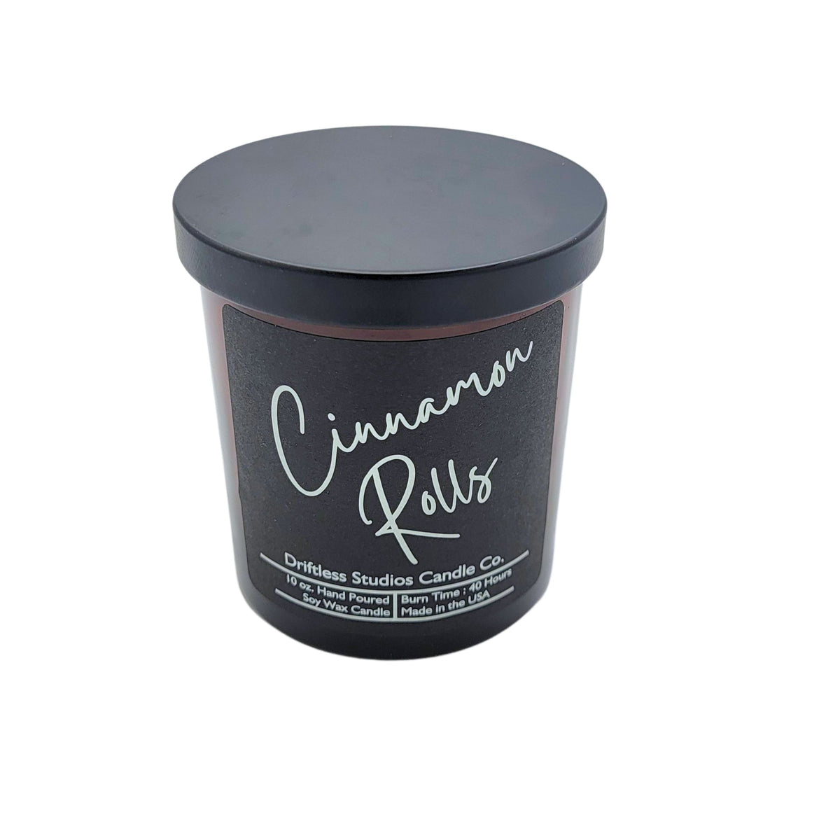 (Case Of 3 Candles) $8.95 Ea. - Cinnamon Rolls Soy Wax Candles - 10oz Candle With Lid