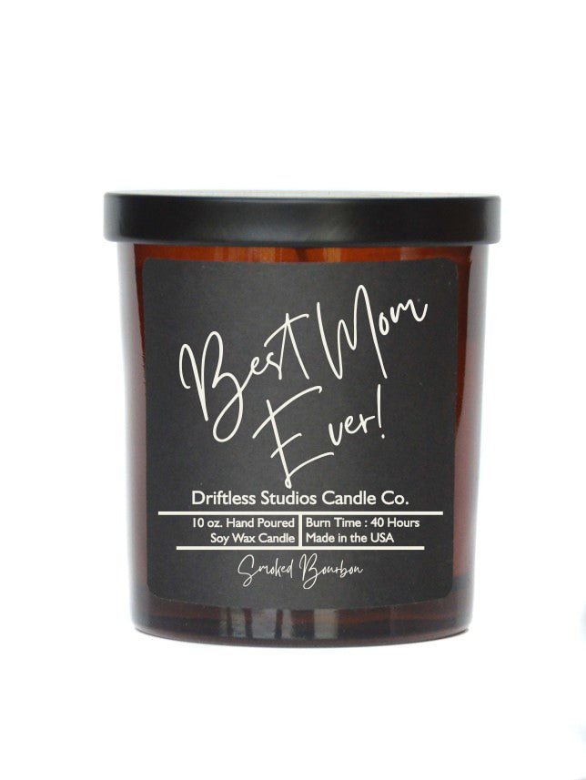 (Case Of 3 Candles) $8.95 Ea. - Best Mom Ever Soy Wax Candle