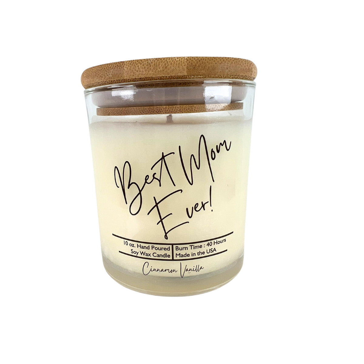 (Case Of 3 Candles) $8.95 Ea. - Best Mom Ever! - Mothers Day Candle - Soy Wax Candles