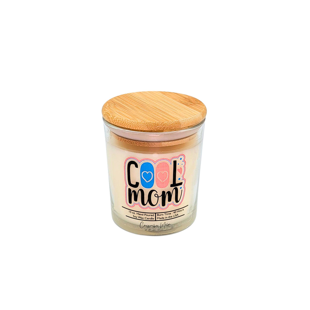 (Case Of 3 Candles) $8.95 Ea. - Cool Mom Candle - Mothers Day - Soy Wax Candles