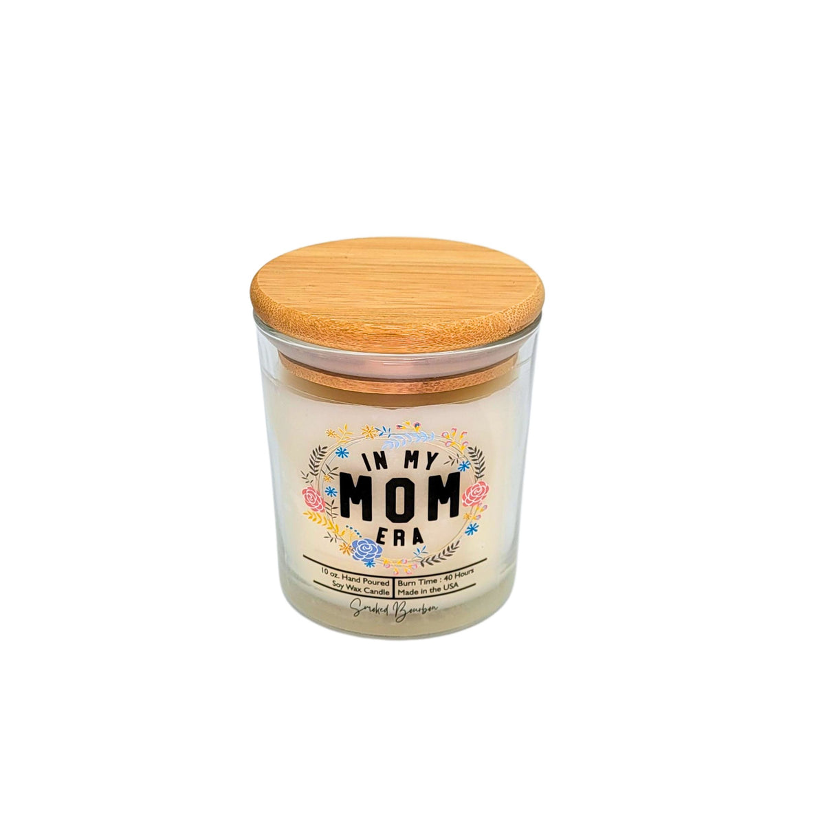 (Case Of 3 Candles) $8.95 Ea. - In My Mom Era - Mothers Day Soy Wax Candles - 10oz Candle