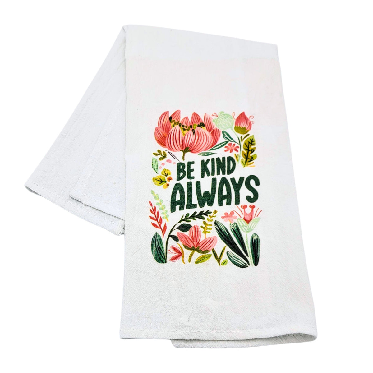 "Be Kind Always" Tea Towel (Pack Of 4- $4.95ea.) -  CLT002