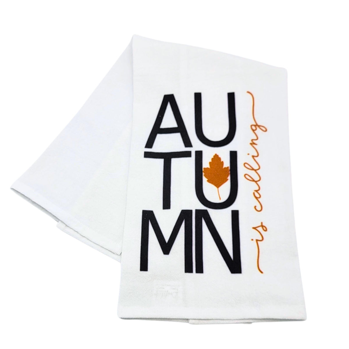 "Autumn Is Calling" Fall Tea Towel (Pack Of 4- $4.95ea.) -  CLT036