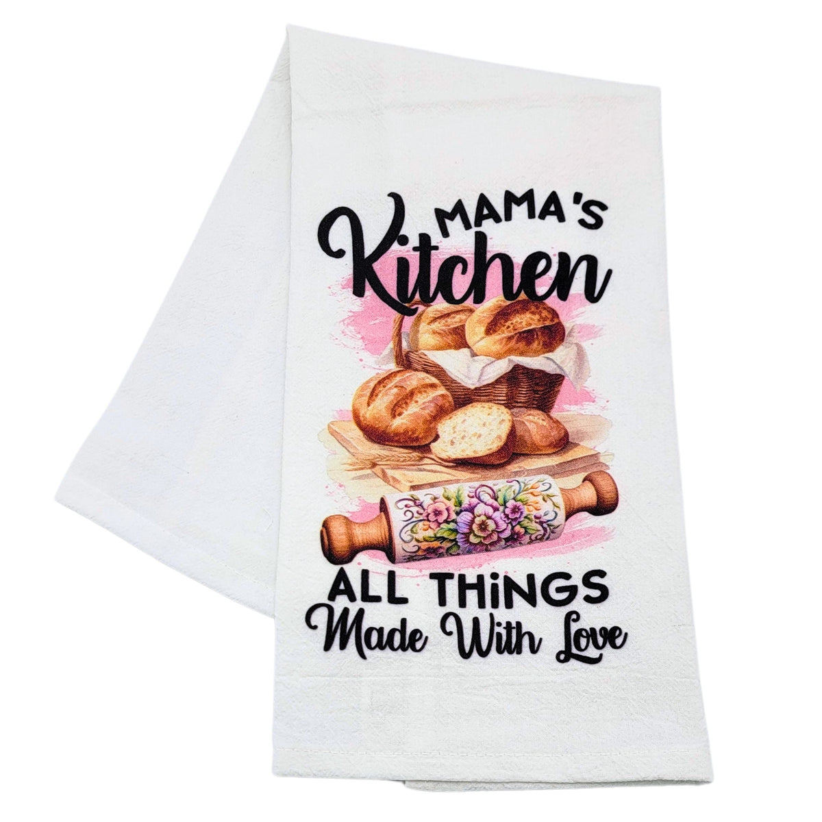 "Mama's Kitchen" Tea Towel (Pack Of 4- $4.95ea.) -  CLT040