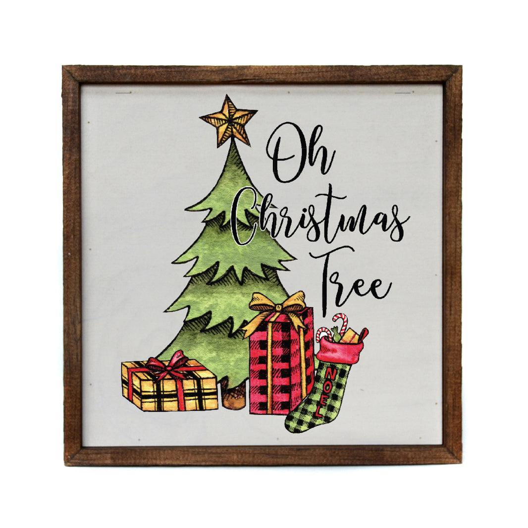 10x10 Oh Christmas Tree - CW103 - 2 Per Pack ($11.00 Per Sign)
