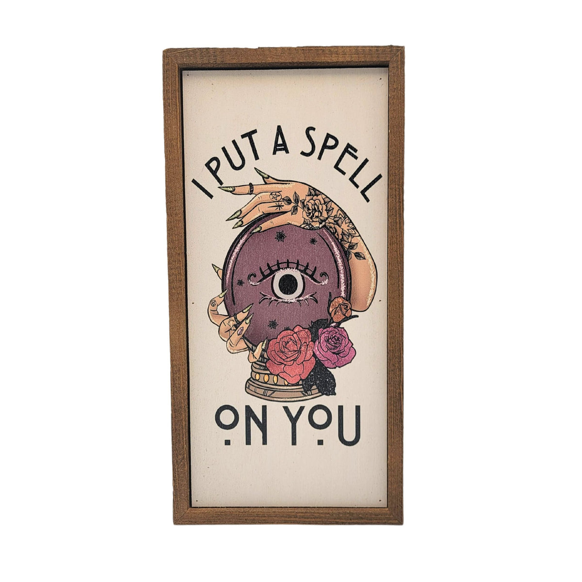 I Put a Spell on You Halloween Decorations - Fall Decor - 12x6  Sign - DW052 - 2 Per Pack ($10.00 Per Sign)