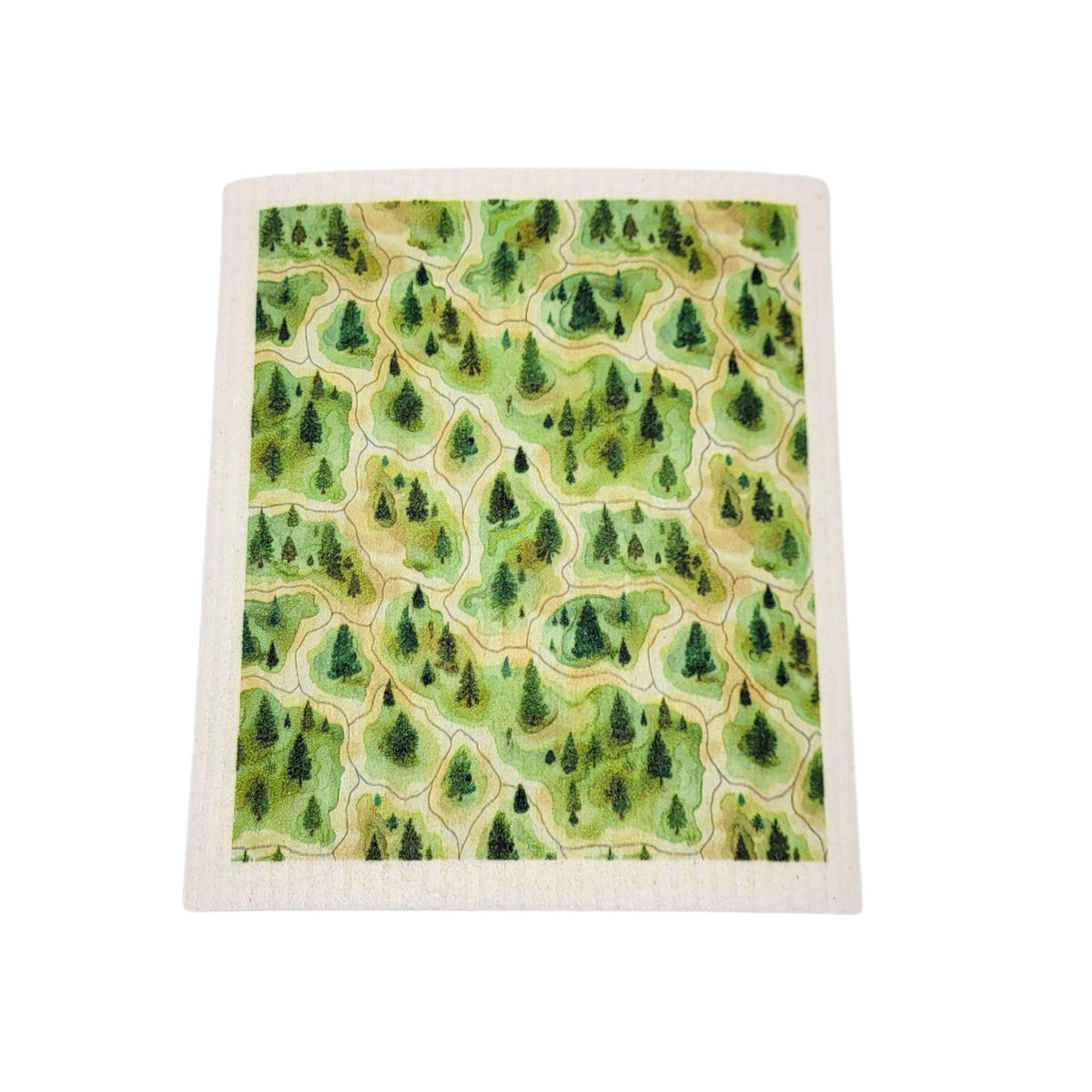 Pine Tree Swedish Dishcloths- Kitchen Towels (4 Per Pack - $2.55 Ea.)