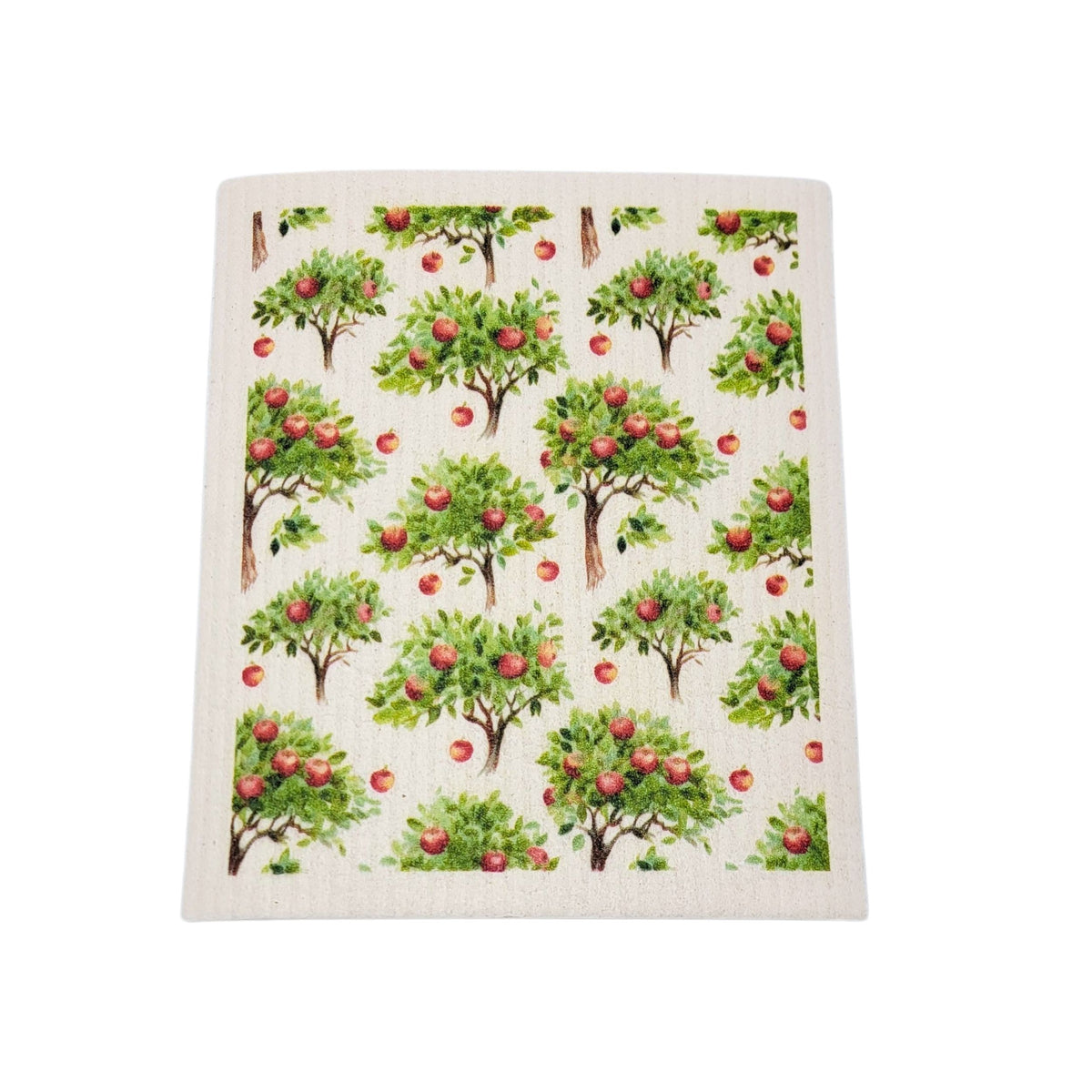 Apple Trees Autumn Harvest Swedish Dishcloths (4 Per Pack - $2.55 Ea.)