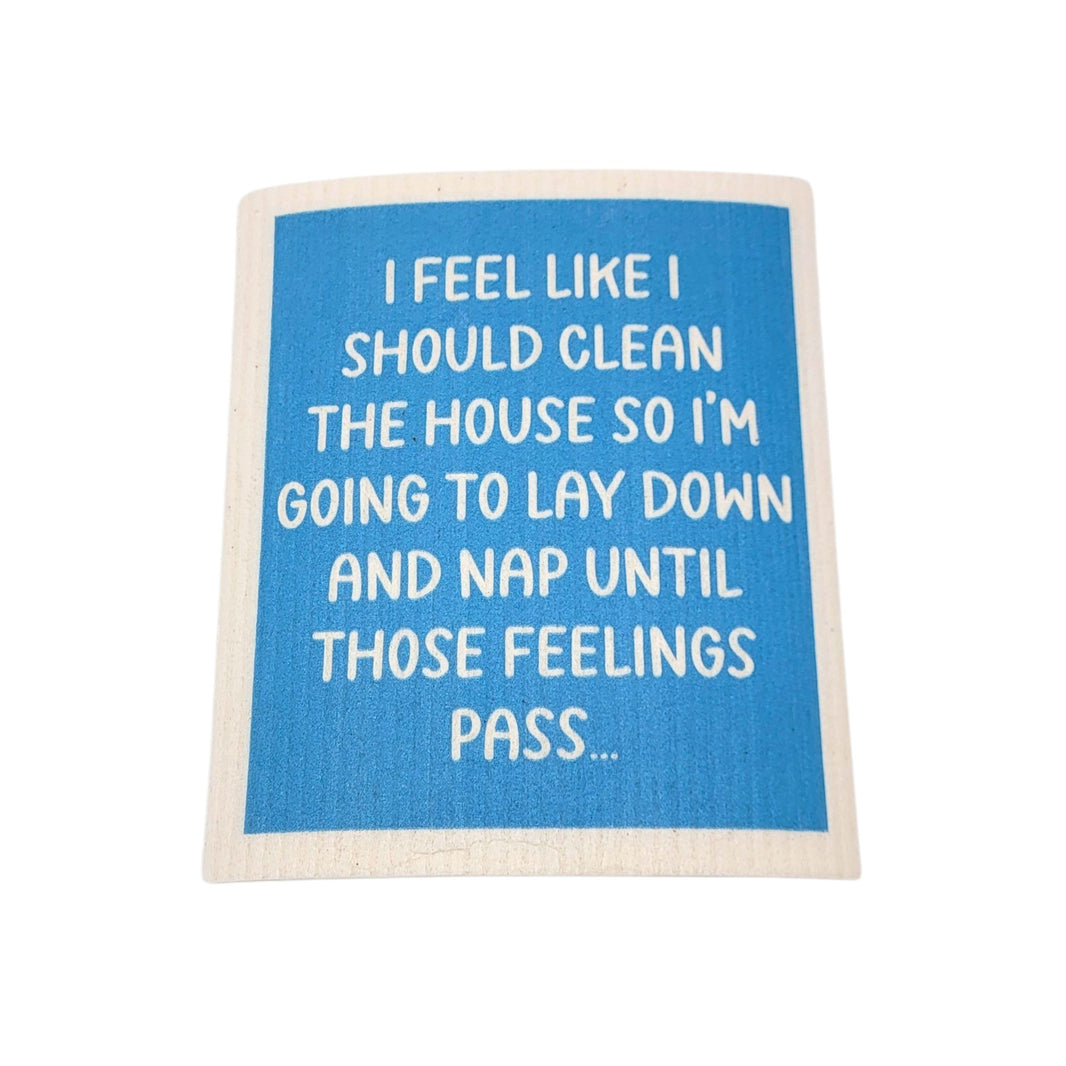 I Should Clean This House Funny Swedish Dishcloths - Kitchen (4 Per Pack - $2.55 Ea.)
