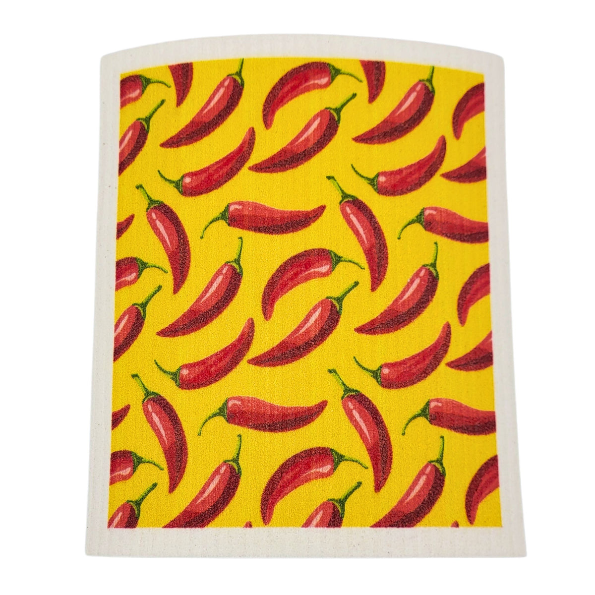 Red Hot Chili Peppers Swedish Dishcloths - Home Decor (4 Per Pack - $2.55 Ea.)