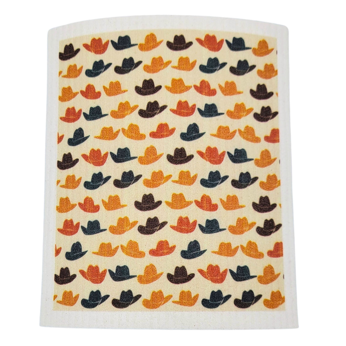 Western Cowboy Hats Swedish Dishcloths - Kitchen Towels (4 Per Pack - $2.55 Ea.)