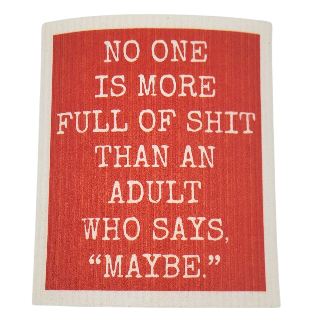 No one is more Full of Shit Funny Swedish Dishcloths (4 Per Pack - $2.55 Ea.)