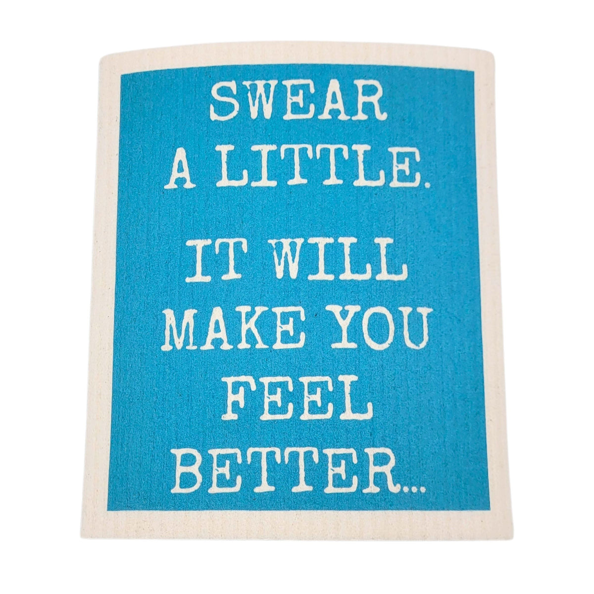 Swear a Little Funny Swedish Dishcloths - Kitchen Gadgets (4 Per Pack - $2.55 Ea.)