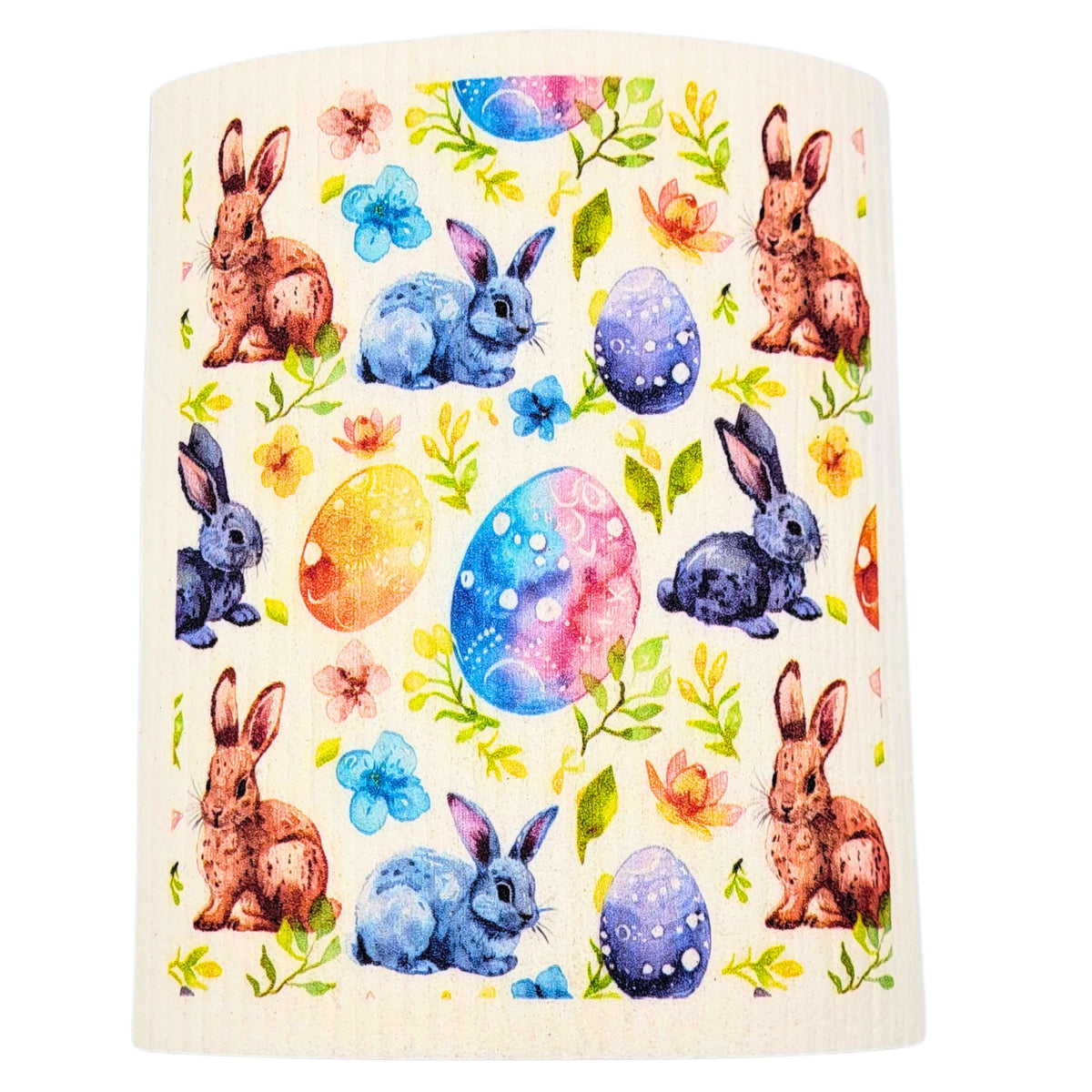 Easter Bunny Swedish Dishcloths - Easter Decor (4 Per Pack - $2.55 Ea.)