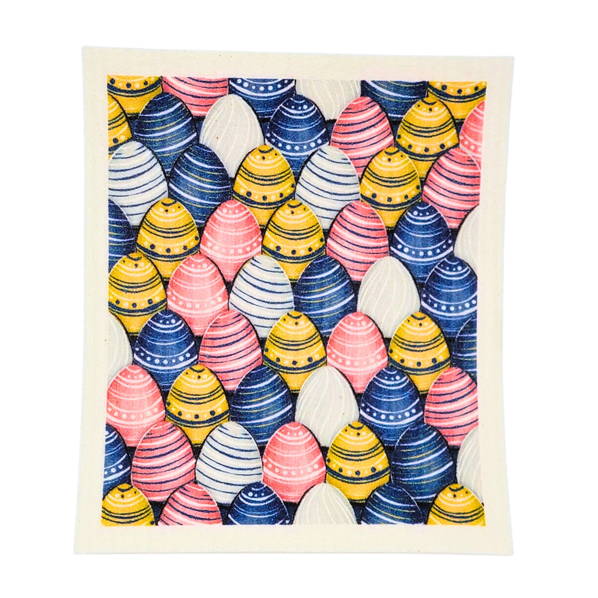 Spring Easter Eggs Swedish Dishcloths - Easter Decor(4 Per Pack - $2.55 Ea.)
