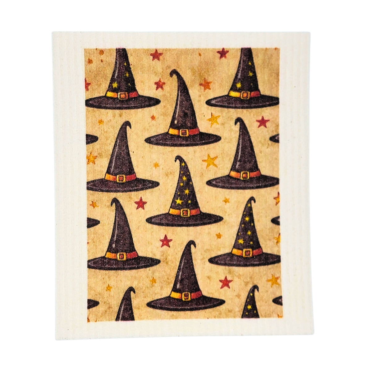 Halloween Witches Hat Swedish Dishcloths - Fall Decor (4 Per Pack - $2.55 Ea.)