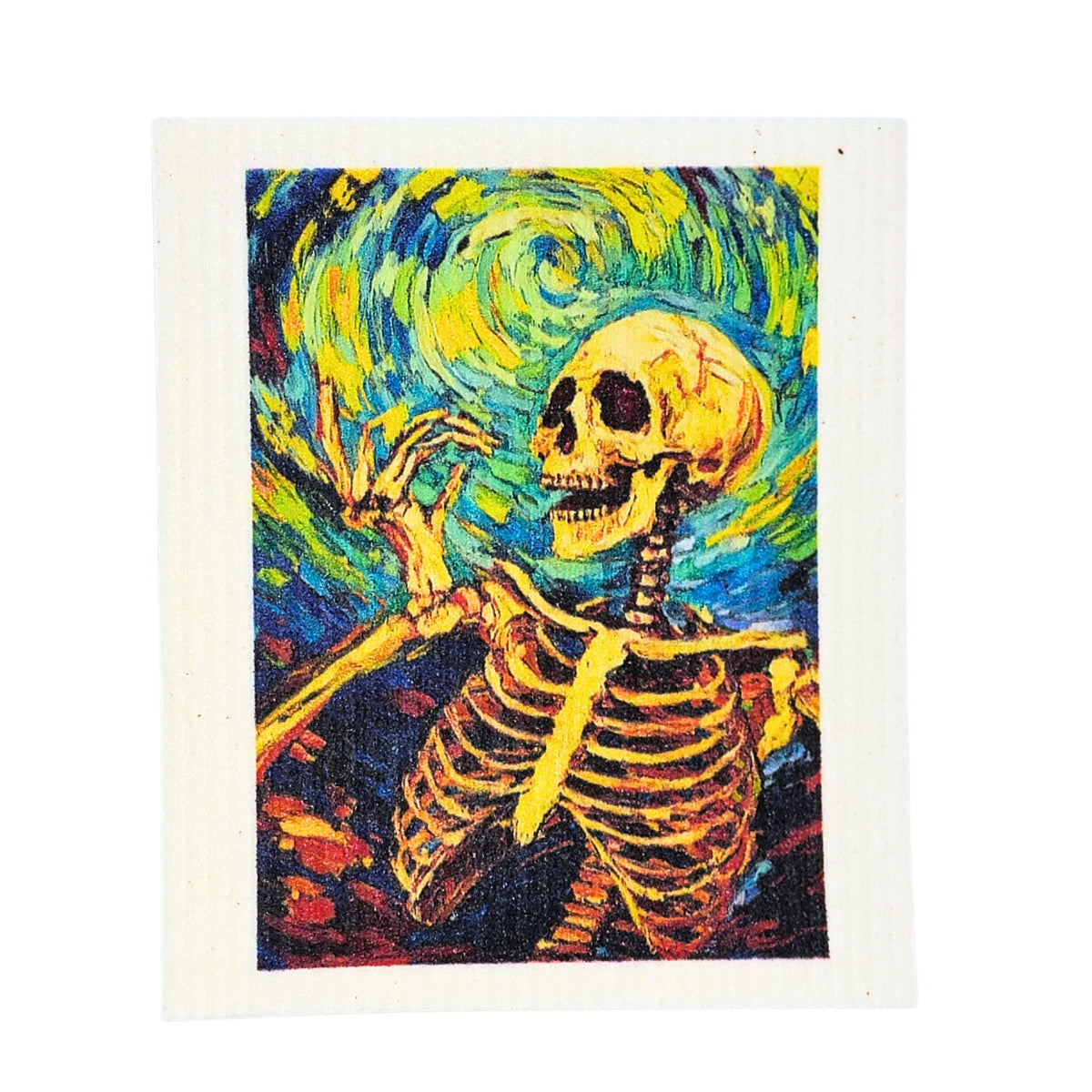 Halloween Starry Night Swedish Dishcloths Fall Decor(4 Per Pack - $2.55 Ea.)