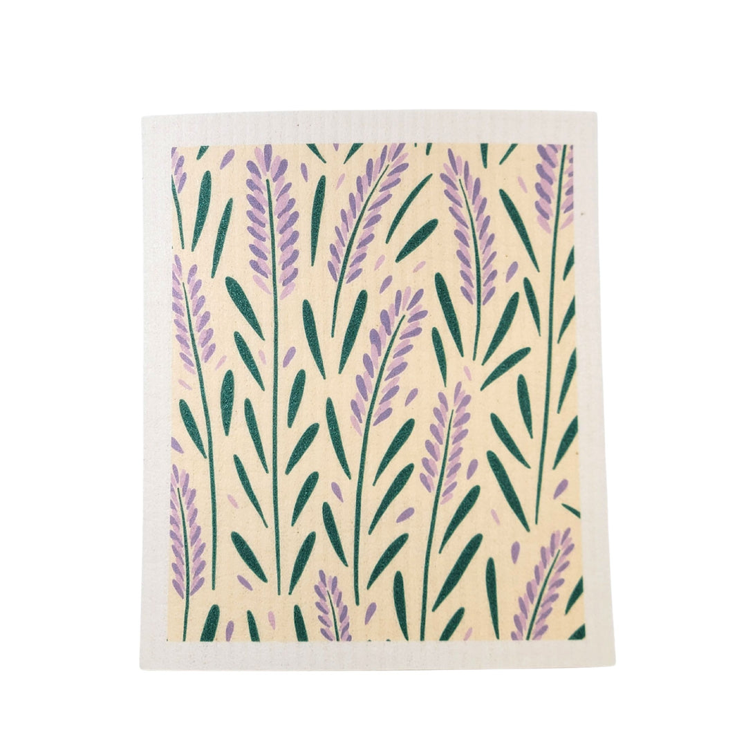 Lavender Patterned Swedish Dishcloth ( 4 Per Pack - $2.55 Ea.)