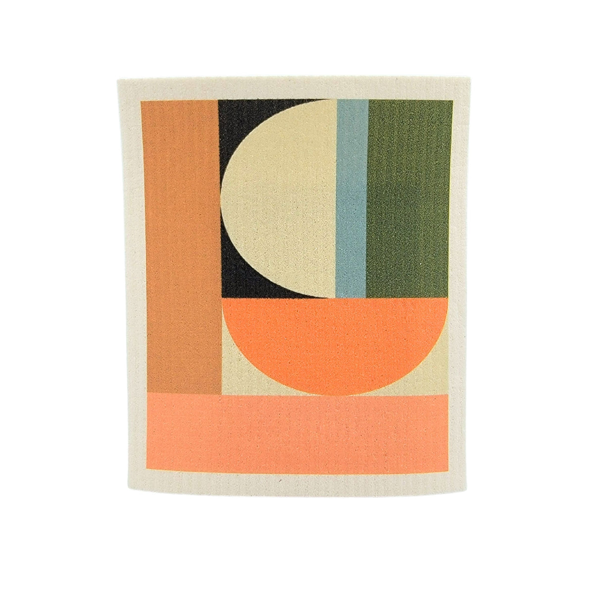 Summer Circle Boho Pattern Swedish Dishcloth ( 4 Per Pack - $2.55 Ea.)