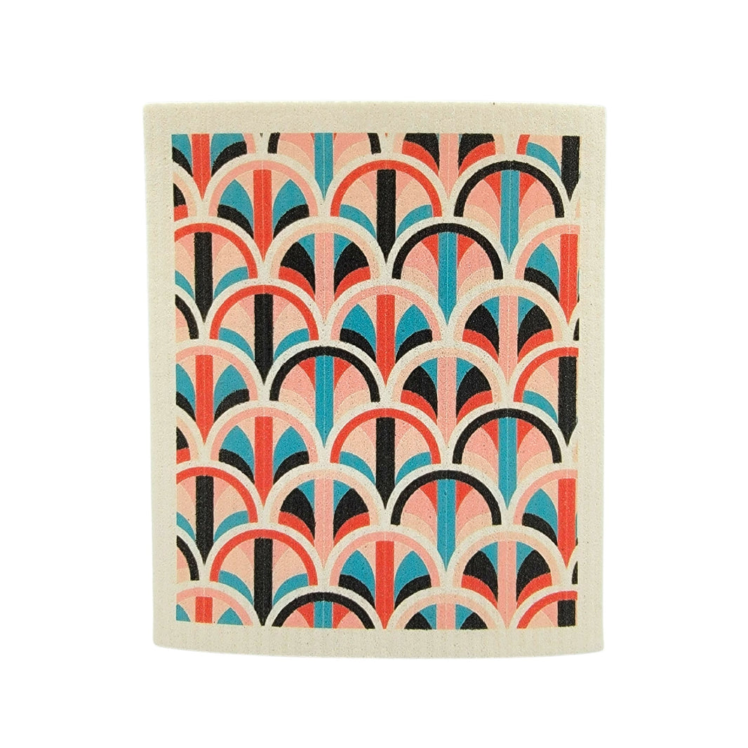 Vintage Fish Scale Pattern Swedish Dishcloth ( 4 Per Pack - $2.55 Ea.)