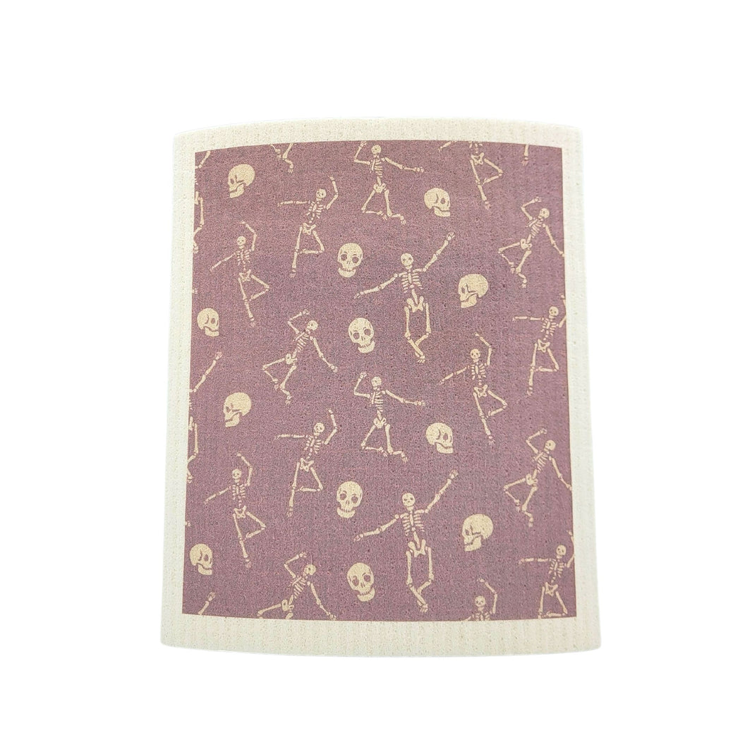 Skeleton Fall Pattern Swedish Dishcloth ( 4 Per Pack - $2.55 Ea.)